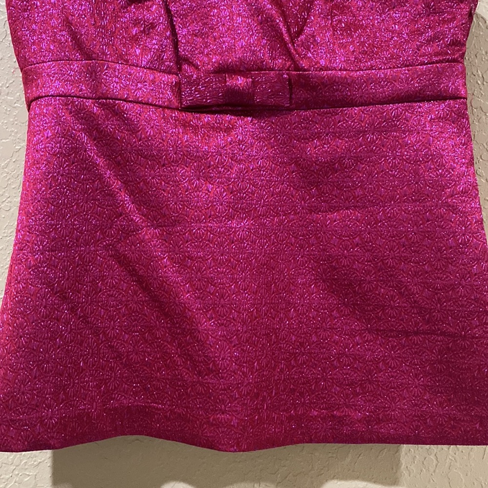 Trina Turk Hot Pink Sleeveless Top - Picture 3 of 10
